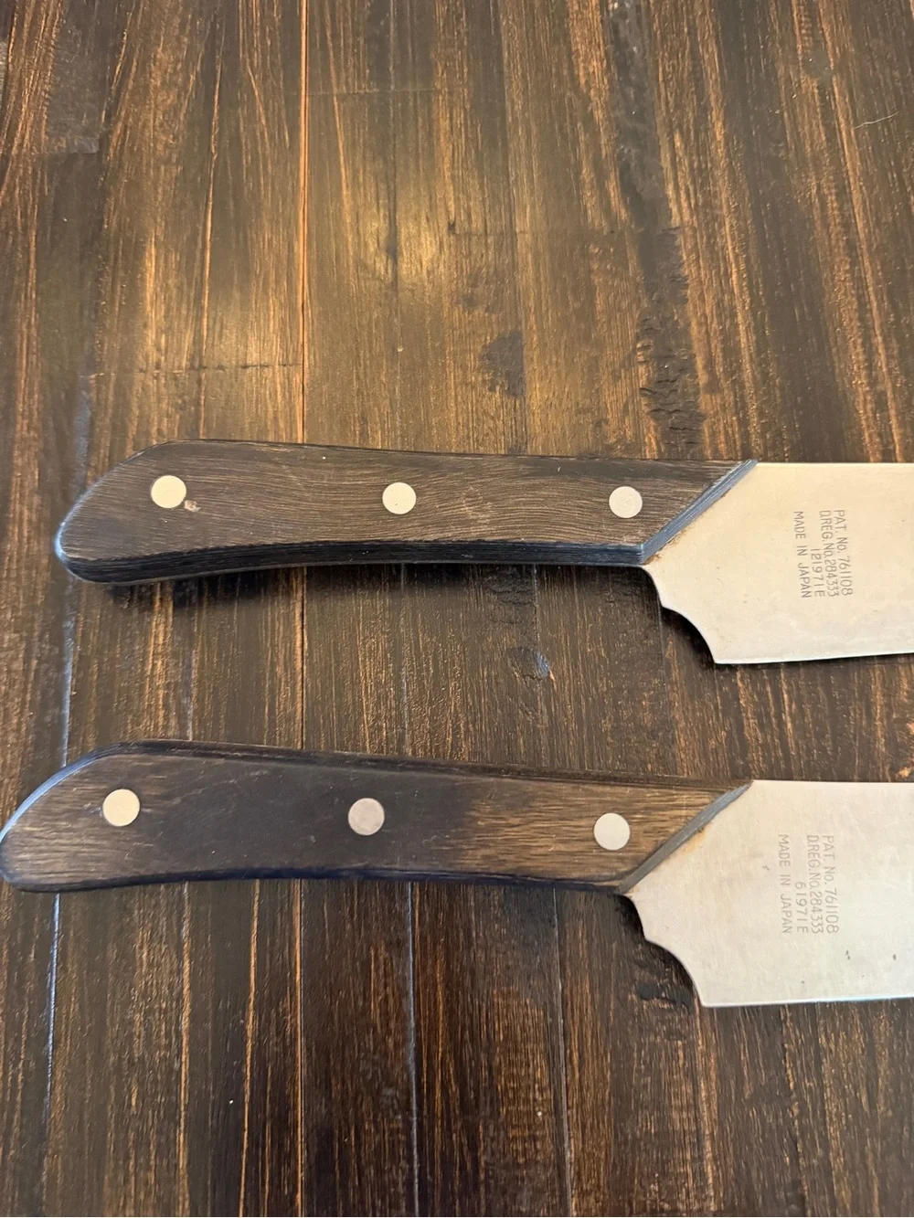 Not available MAC Japan Slicing Carving Knives Lot of 2 Pakkawood Handles